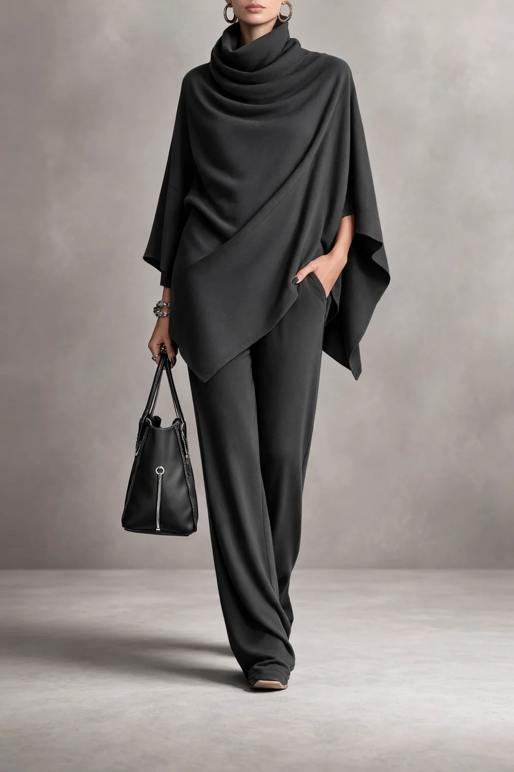 Valencia Draped Cape Set