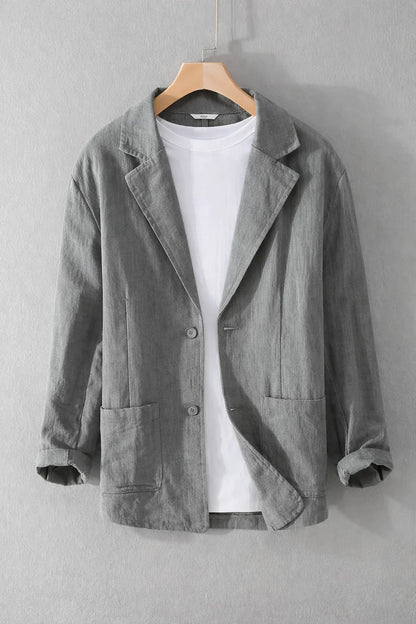 Striped Linen Jacket