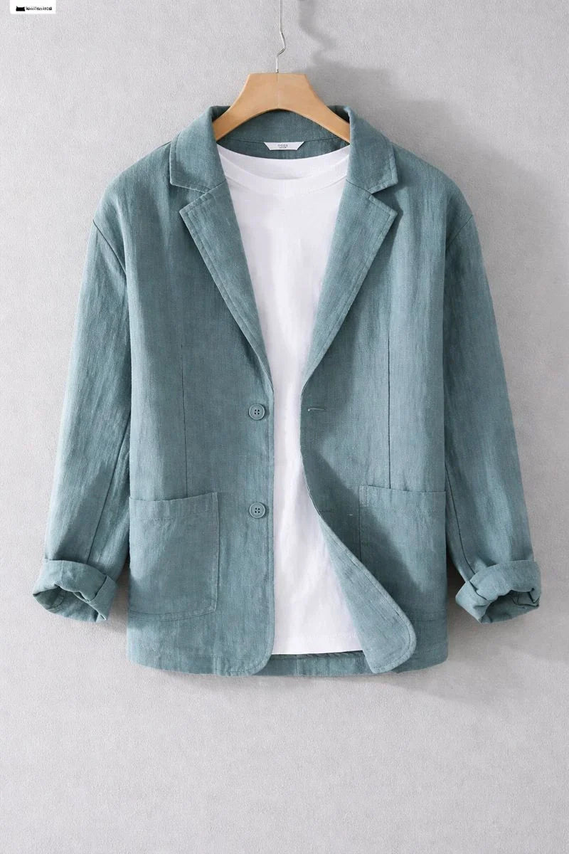 Striped Linen Jacket