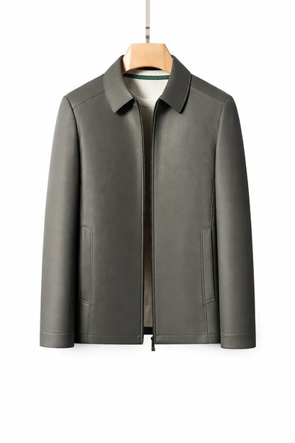 Goatskin Leather Jacket