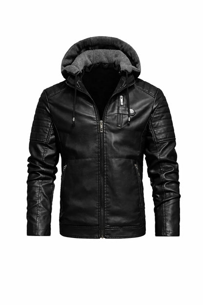 Men’s PU Biker Jacket