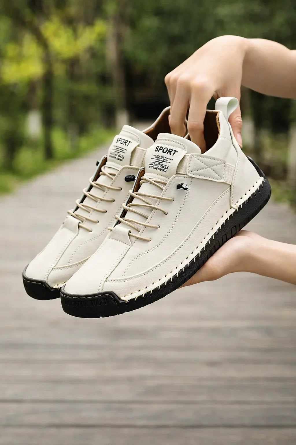 Serafina Leather Sneakers