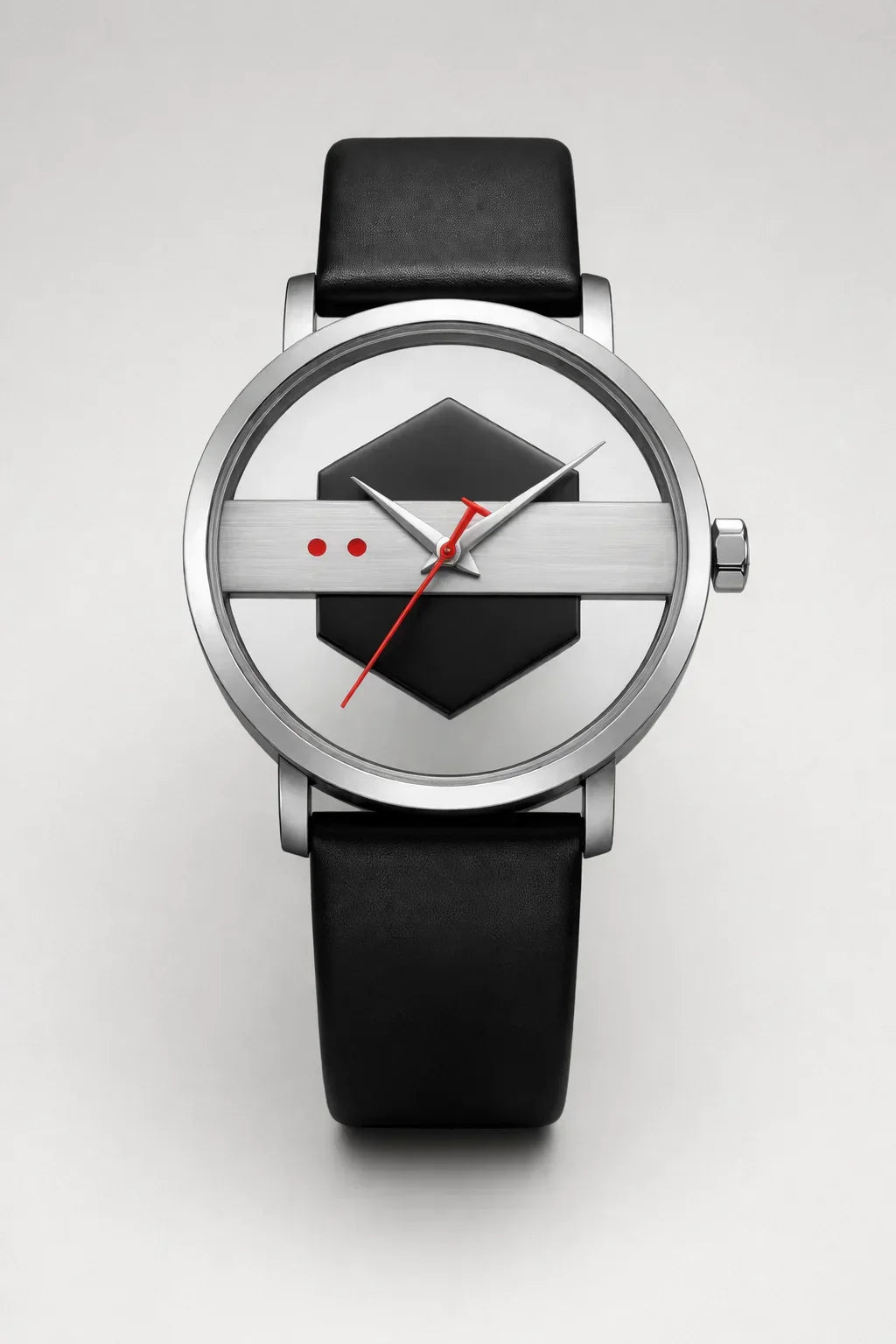Hollow Watch Leather Strap