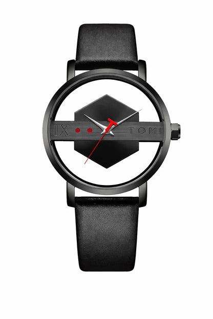 Hollow Watch Leather Strap
