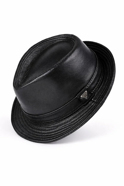 Cowhide Leather Hat
