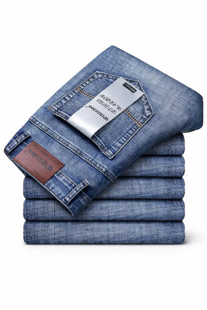 Classic Straight Denim Jeans