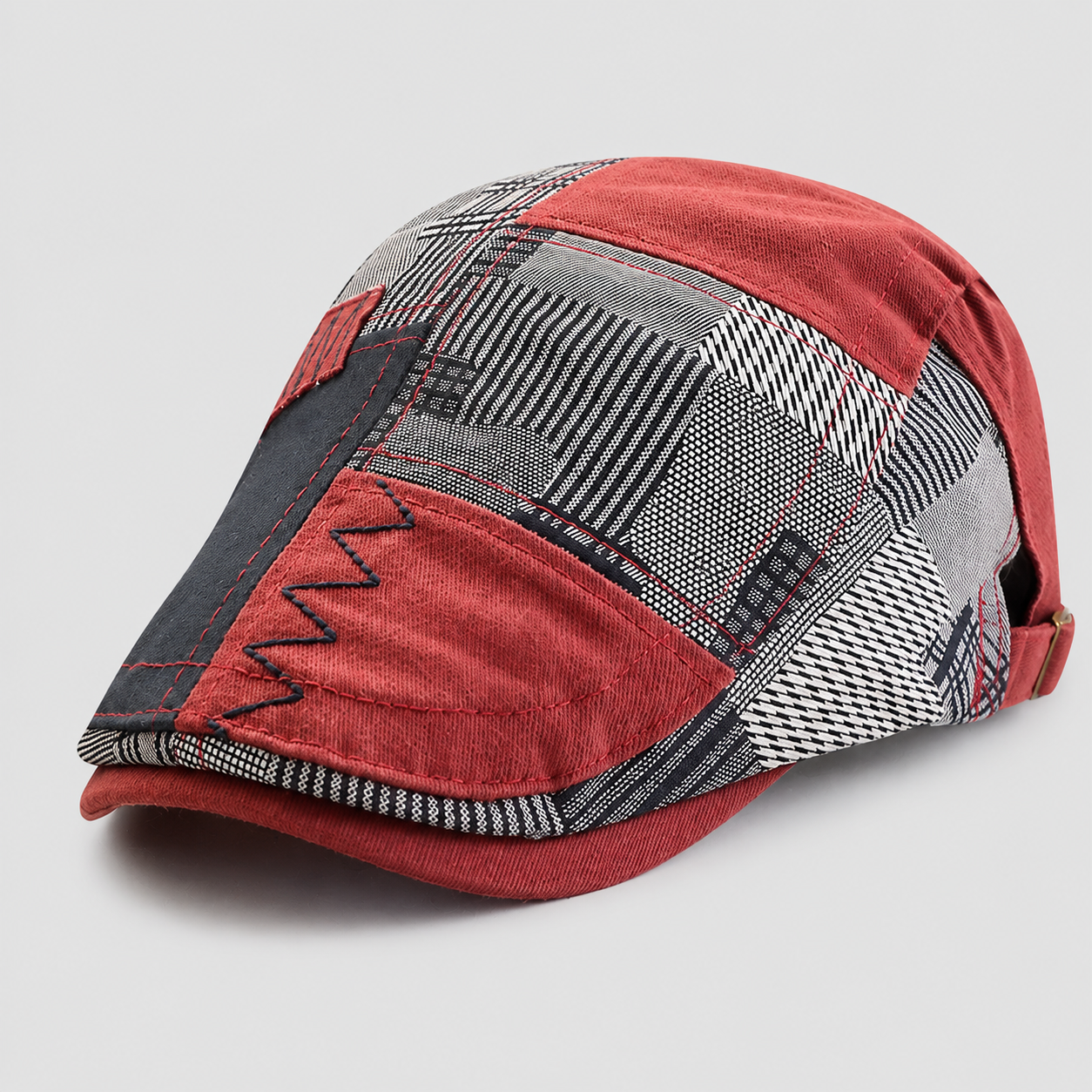 Designer Herringbone Beret
