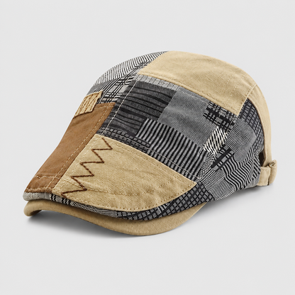 Designer Herringbone Beret