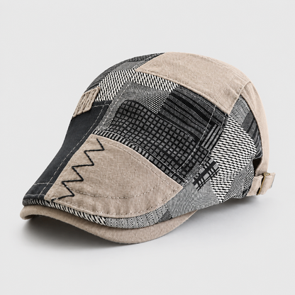 Designer Herringbone Beret