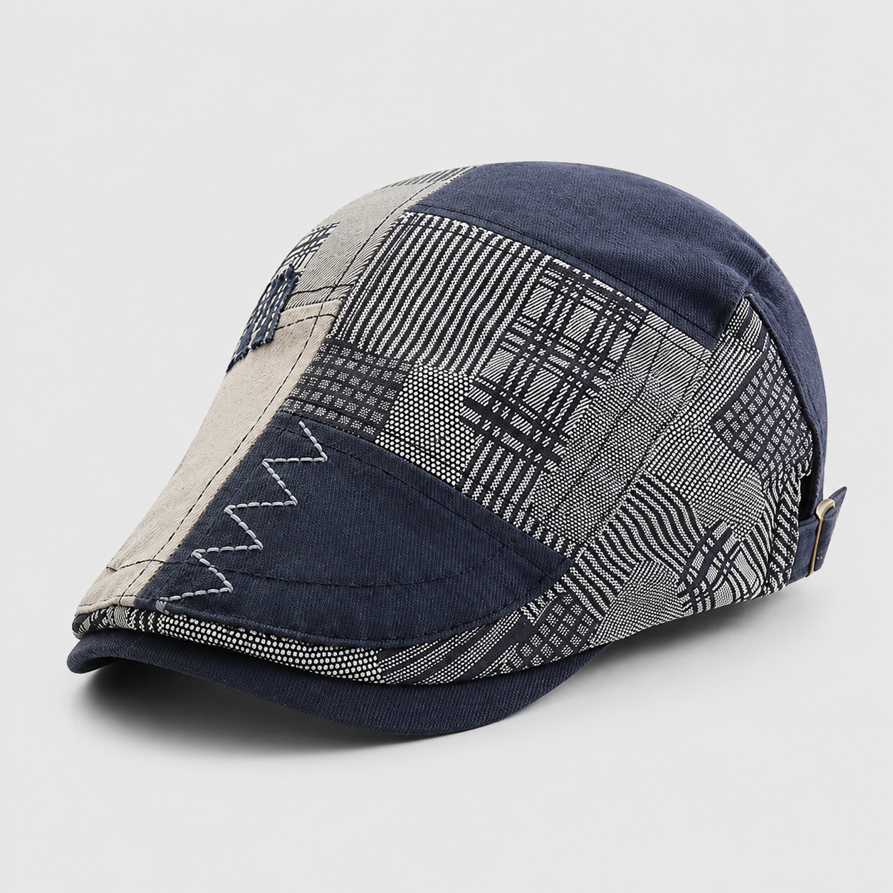 Designer Herringbone Beret