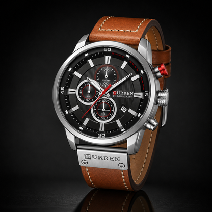 Genuine Leather Wristwatch