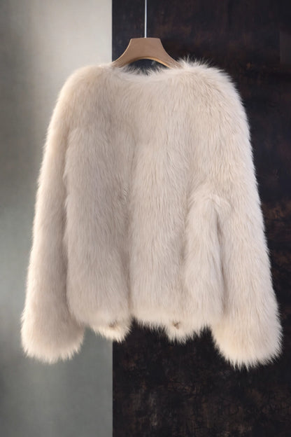 Lunaria Faux Cropped Coat