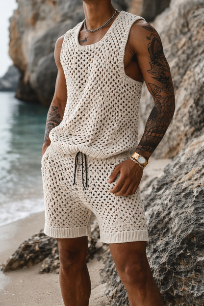 Leisure Vertical Stripe Shorts