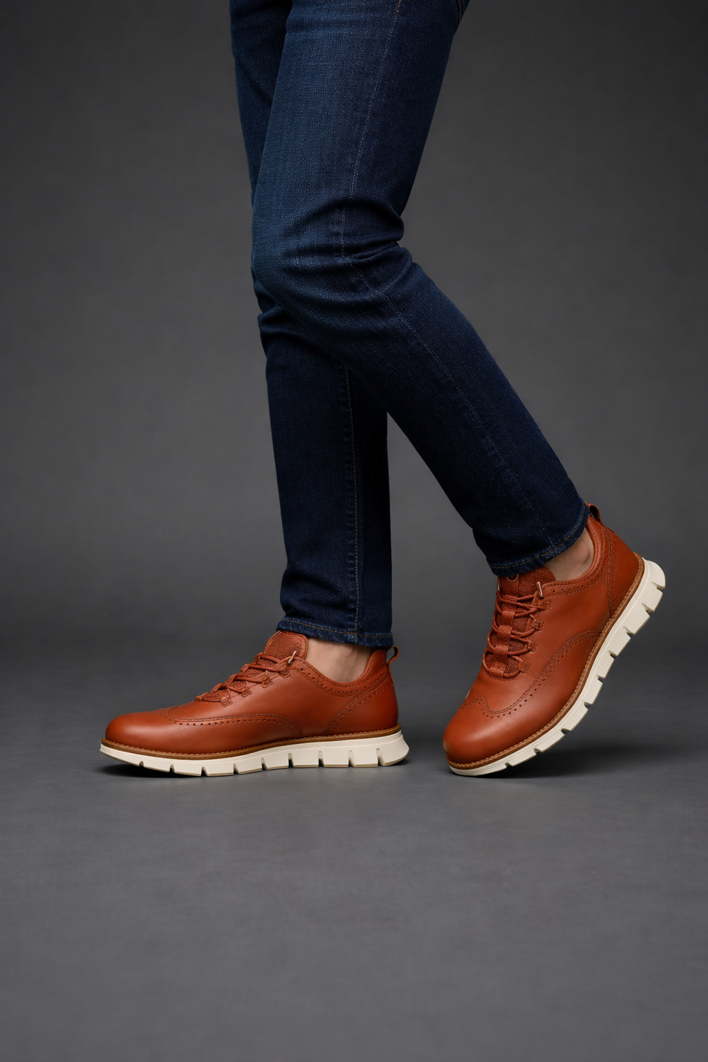 Wingtip British Oxford Shoes
