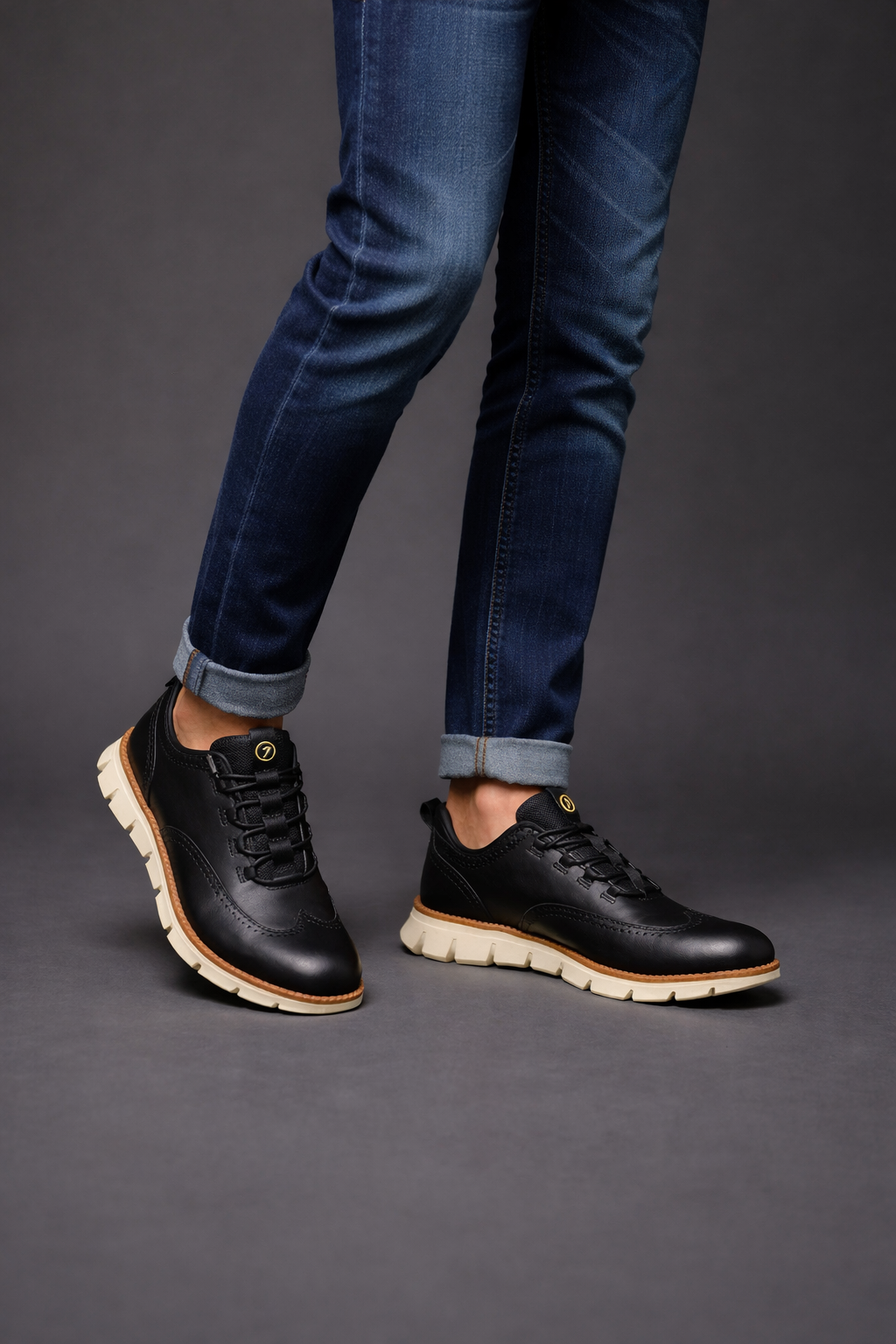 Wingtip British Oxford Shoes