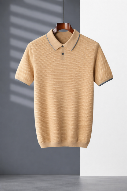 Cashmere Polo Sweater