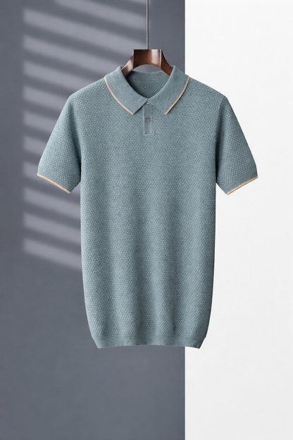 Cashmere Polo Sweater