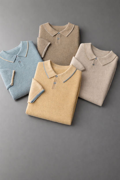 Cashmere Polo Sweater