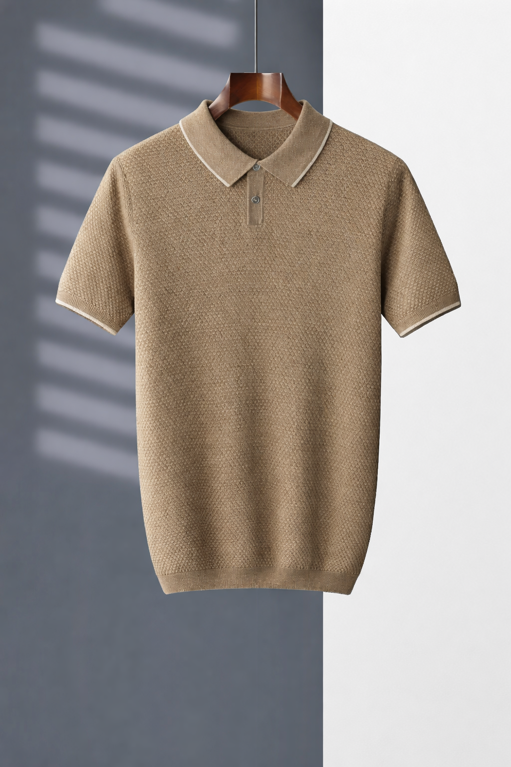 Cashmere Polo Sweater