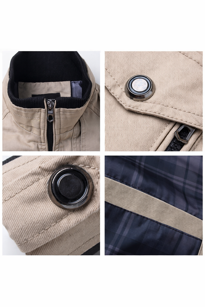 Slim Fit Bomber Jacket