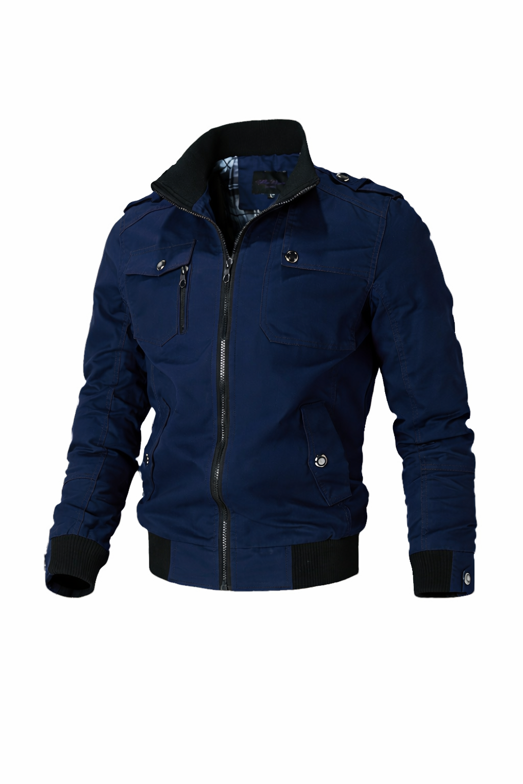 Slim Fit Bomber Jacket
