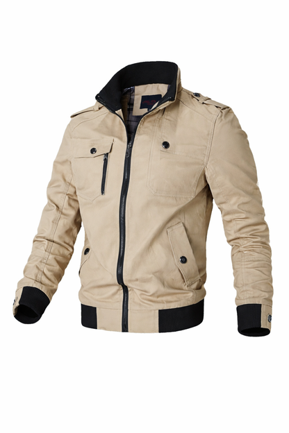 Slim Fit Bomber Jacket