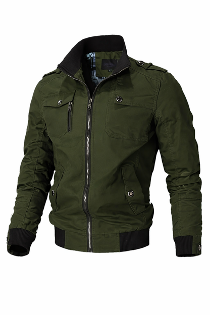 Slim Fit Bomber Jacket