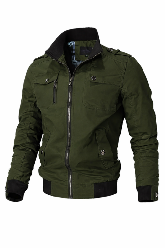 Slim Fit Bomber Jacket