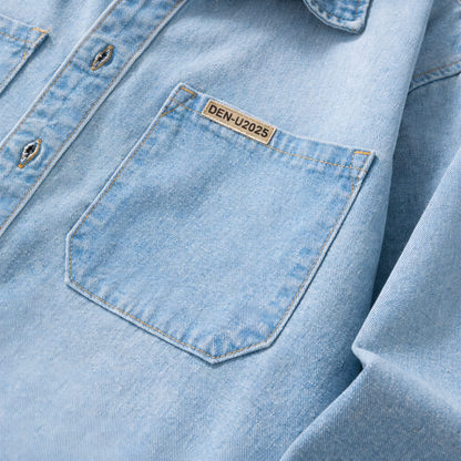 Loose Fit Denim Shirt