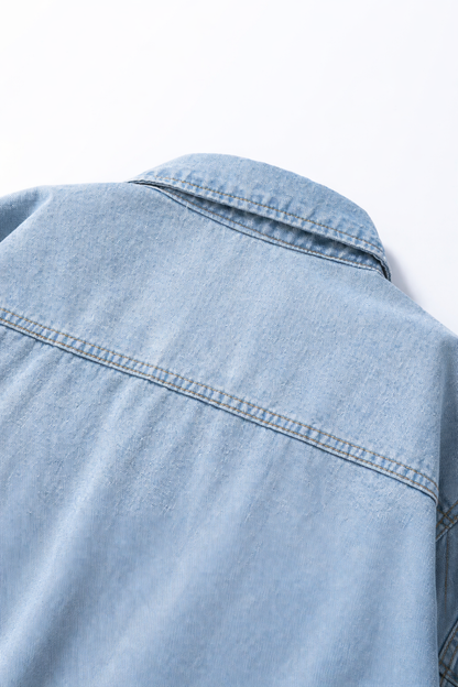 Loose Fit Denim Shirt