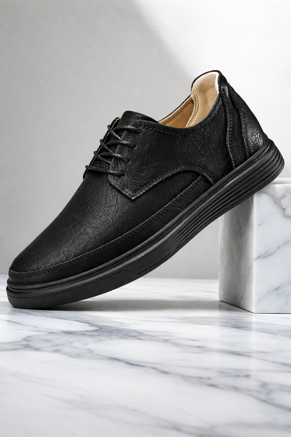 Leather Casual Oxford Shoes