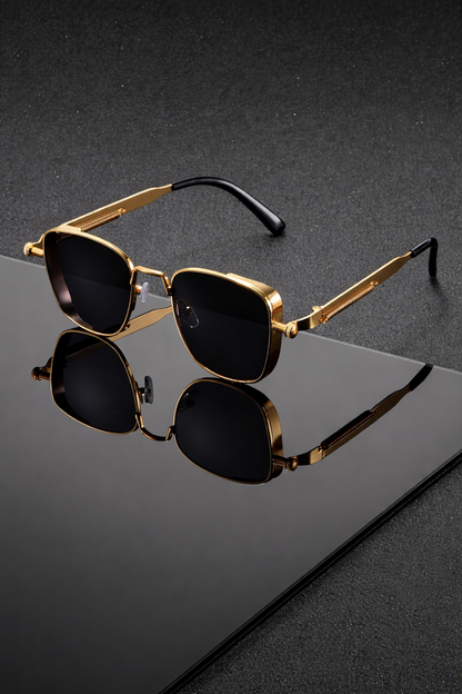 Steampunk Square Sunglasses