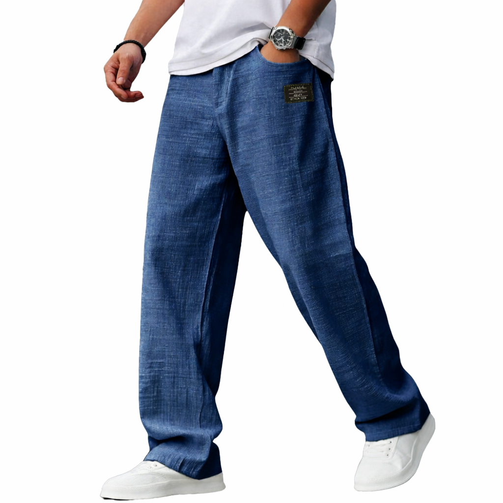 Embroidered Casual Trousers