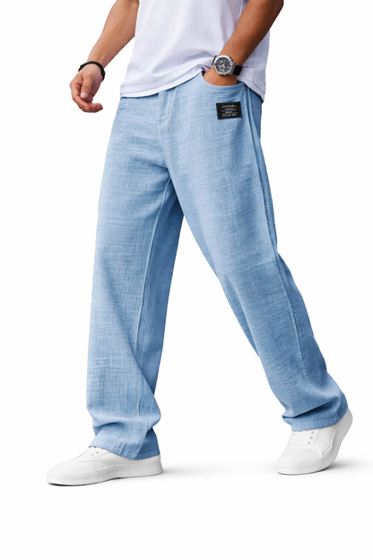 Embroidered Casual Trousers