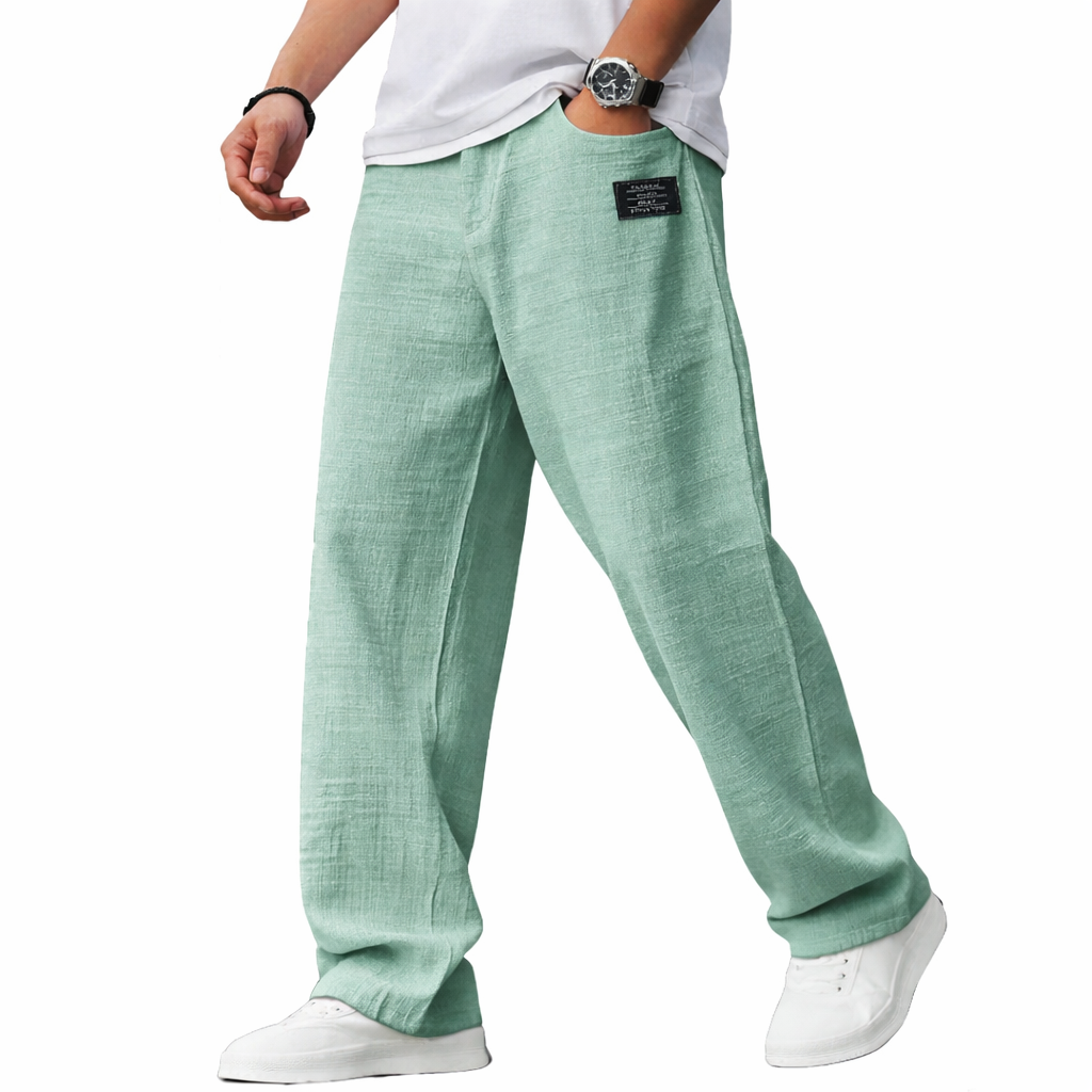 Embroidered Casual Trousers