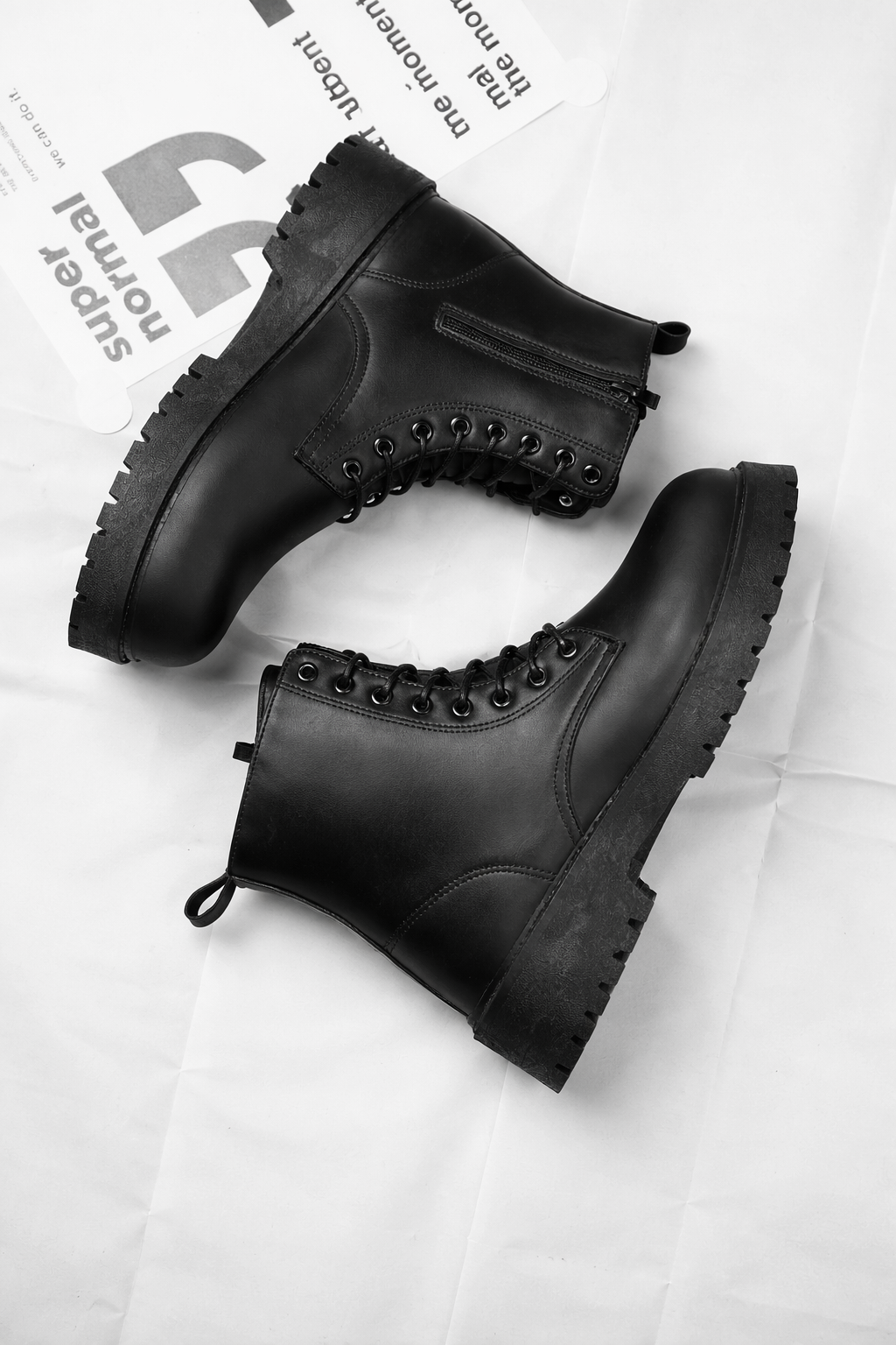 Top Leather Casual Boots