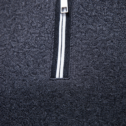 Zipper Polo Shirt