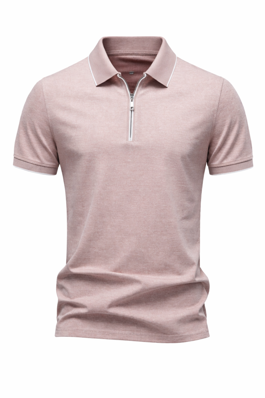 Zipper Polo Shirt