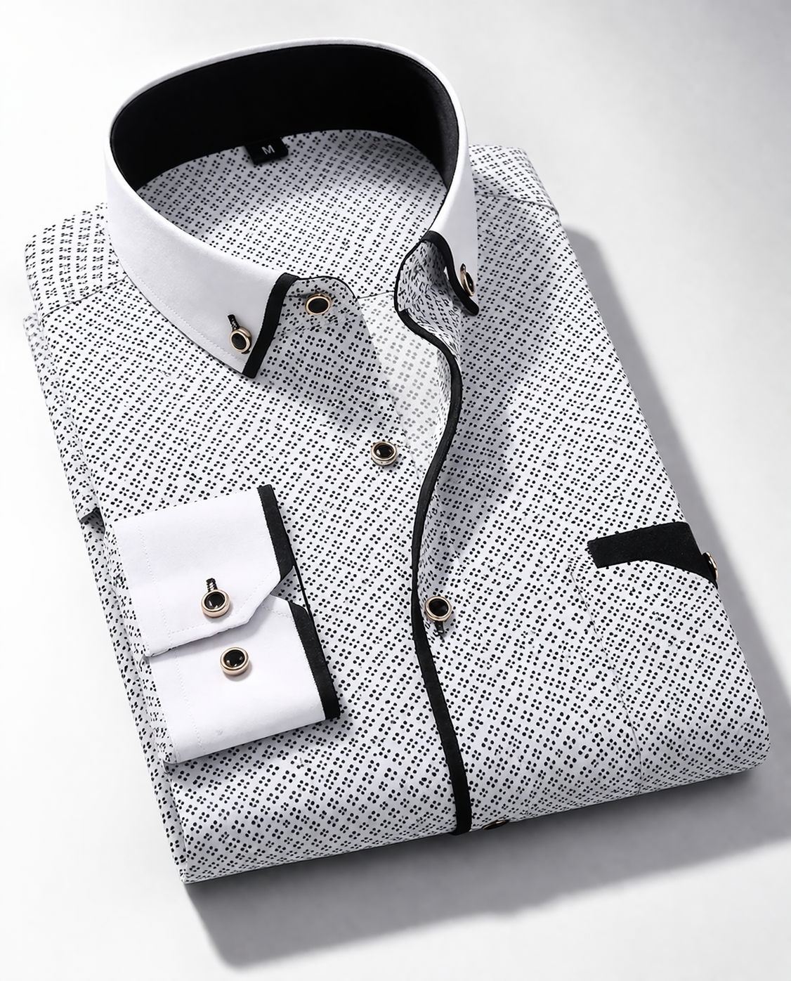 Printed Business Slim Fit Shirt