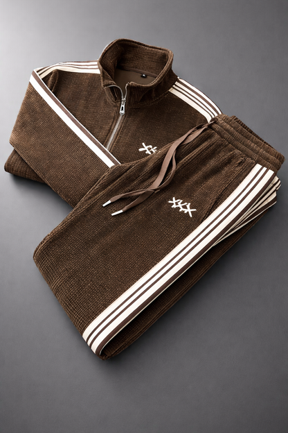 Stand Collar Casual Tracksuit