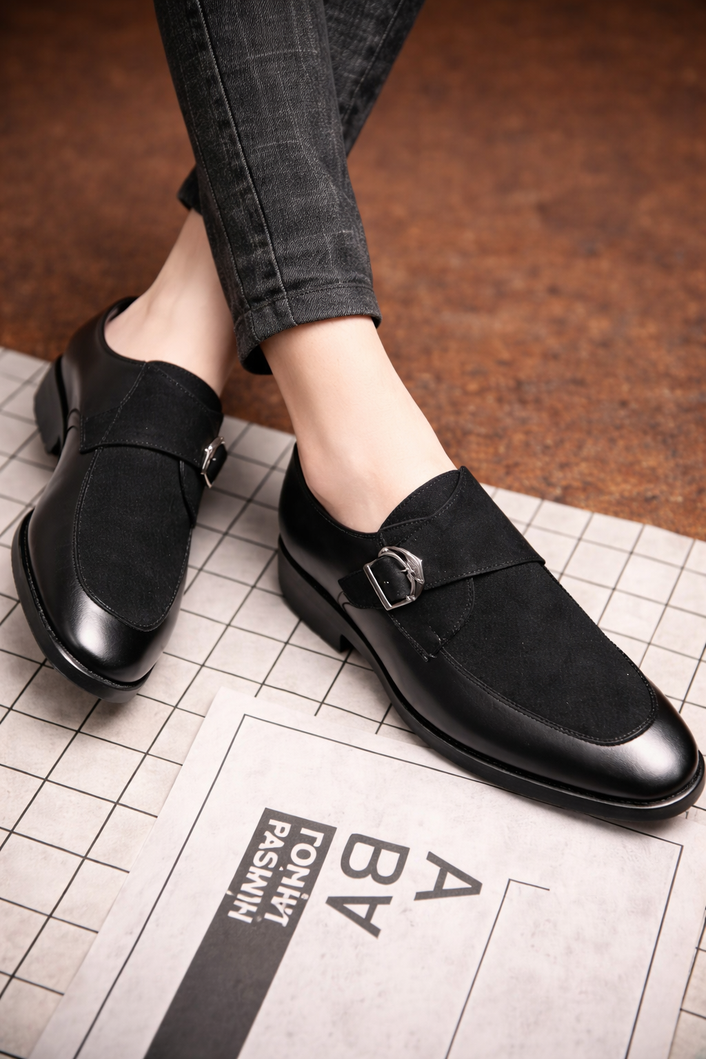 Formal Monk Strap Shoes