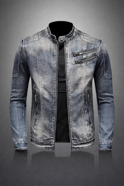 Ryder Denim Moto Jacket