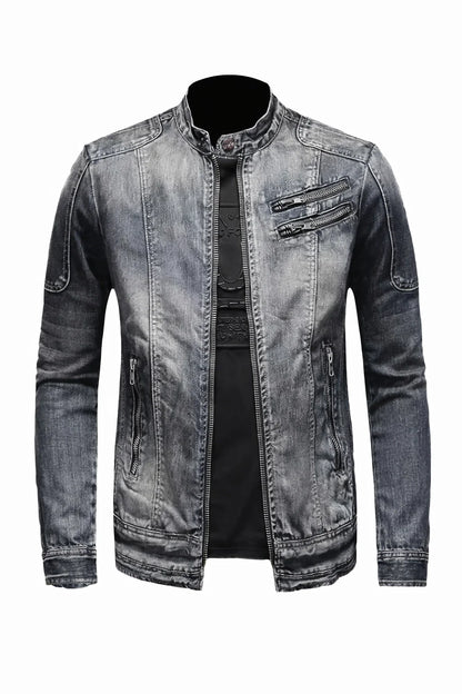 Ryder Denim Moto Jacket