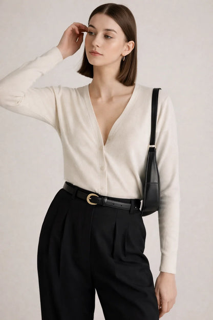 Elowen V Neck Cardigan