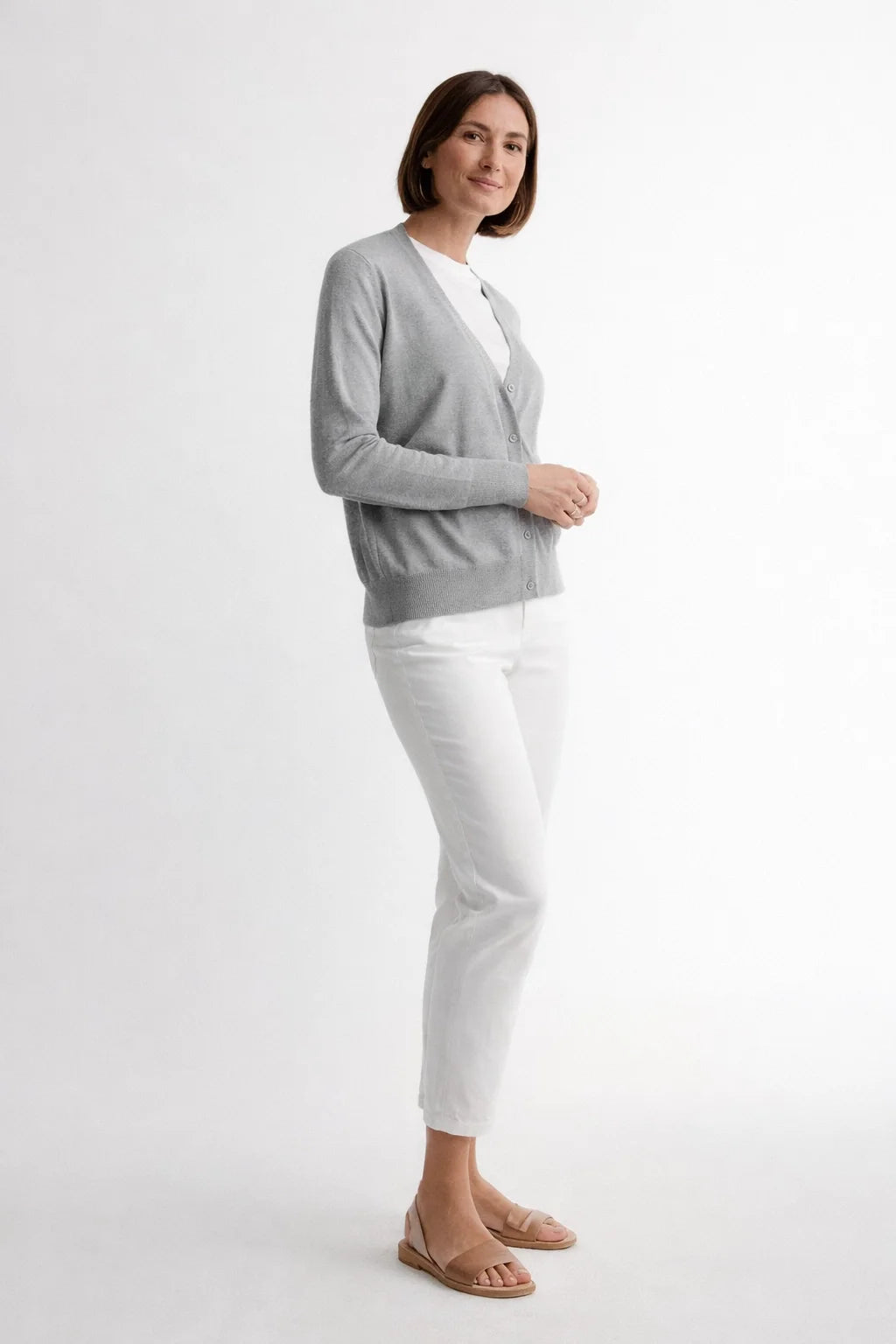 Elowen V Neck Cardigan