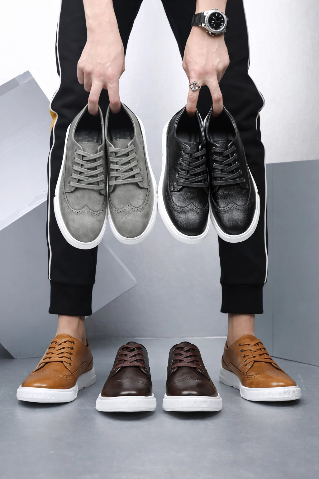 Harrington Brogue Sneakers