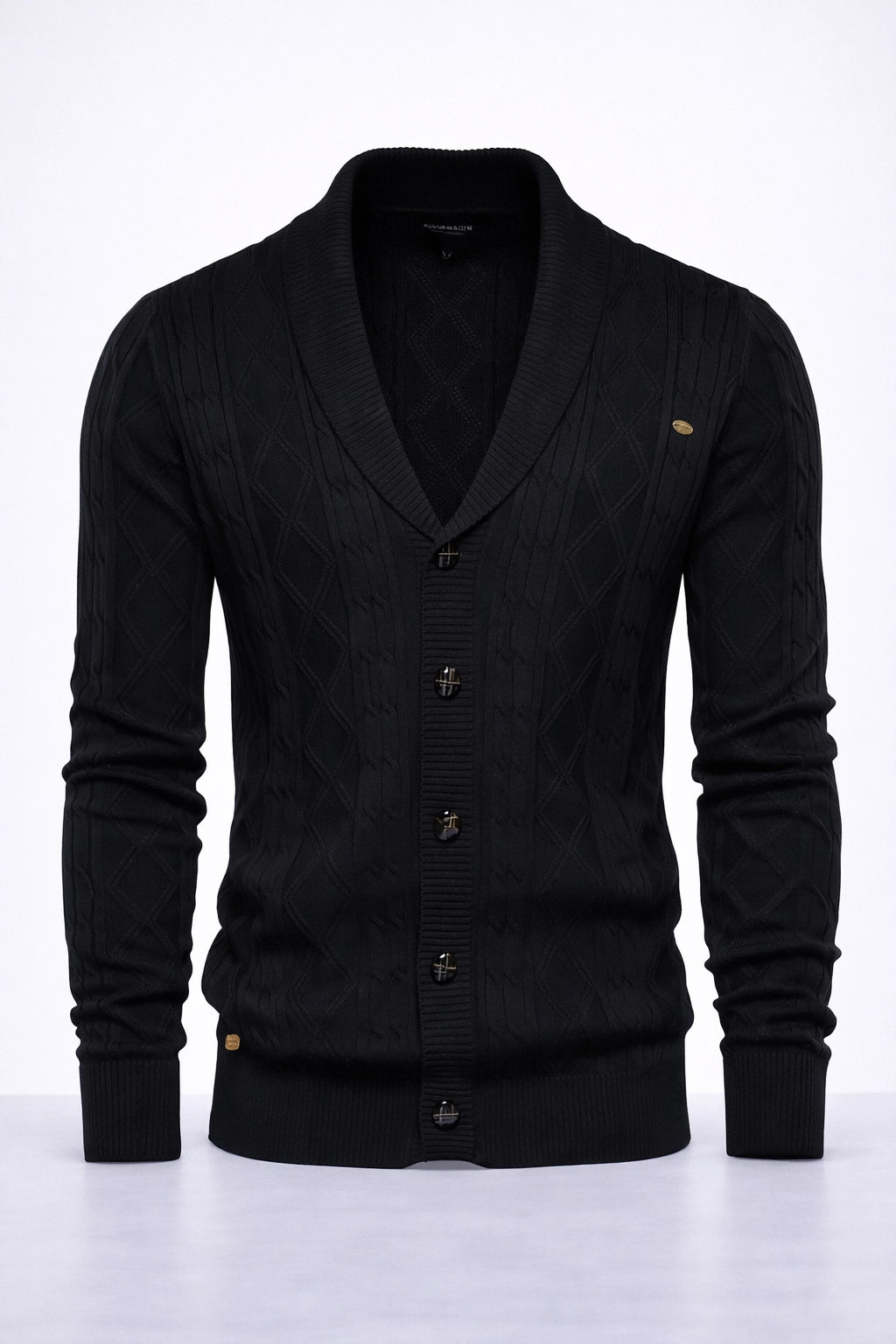 Harlington Argyle Knit Cardigan