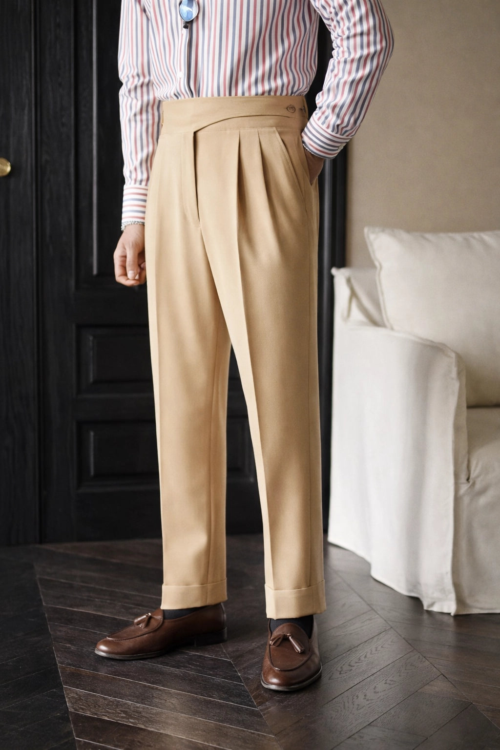 Napoli Draped Trousers