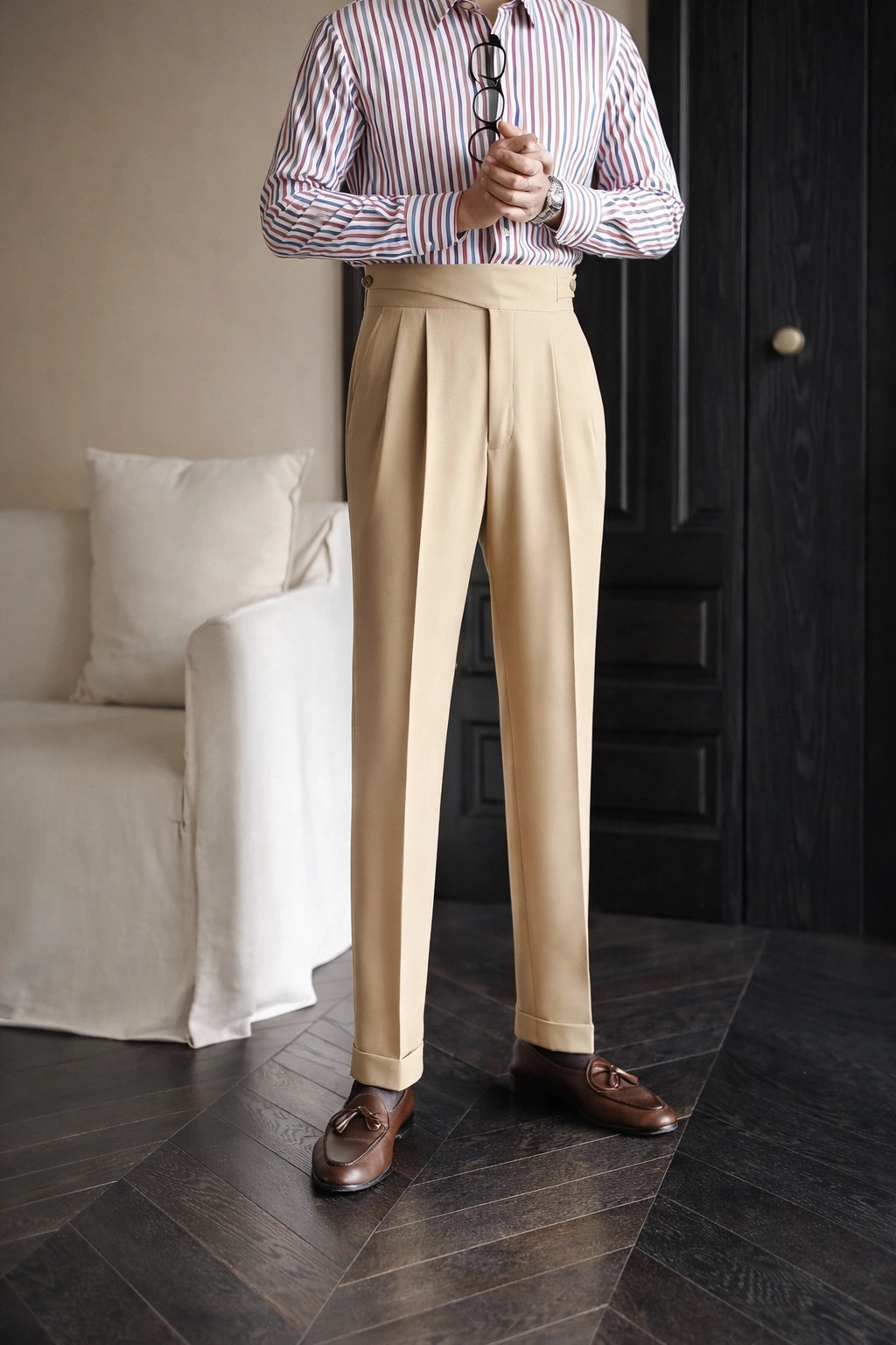 Napoli Draped Trousers