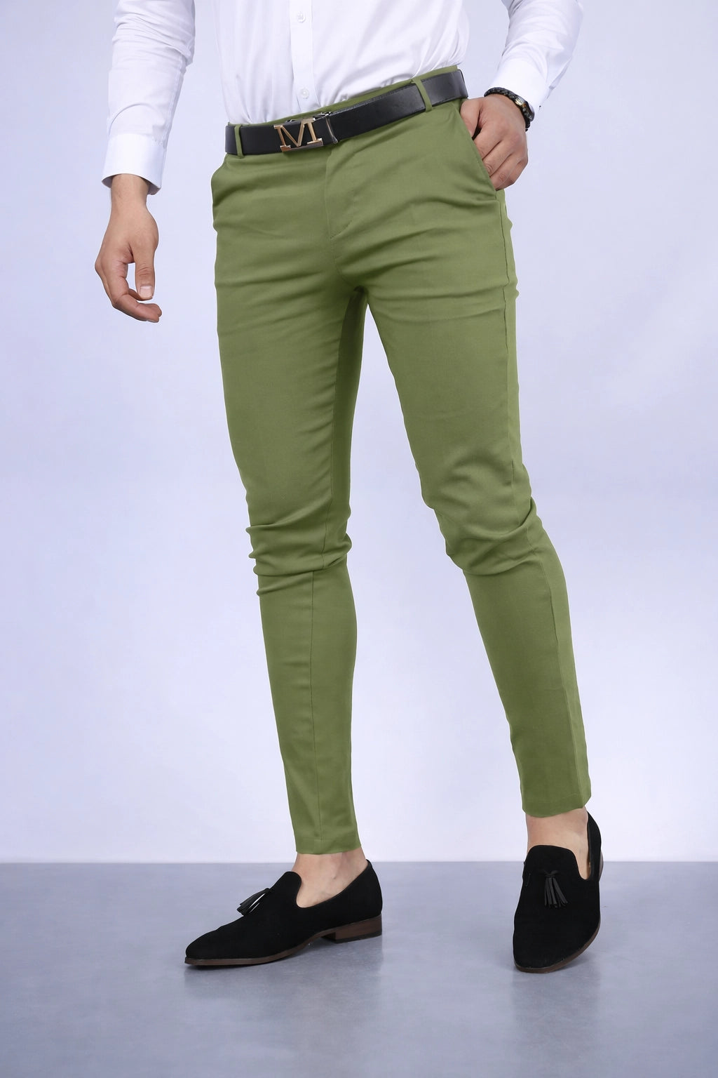 Sterling Slim Tailored Trousers
